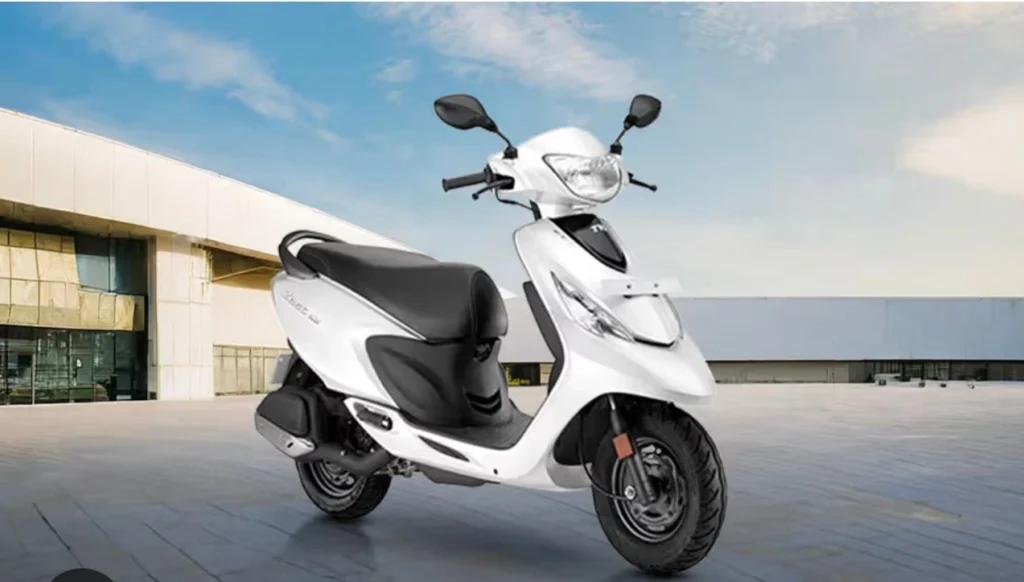 tvs showroom in mlappuram white scooty